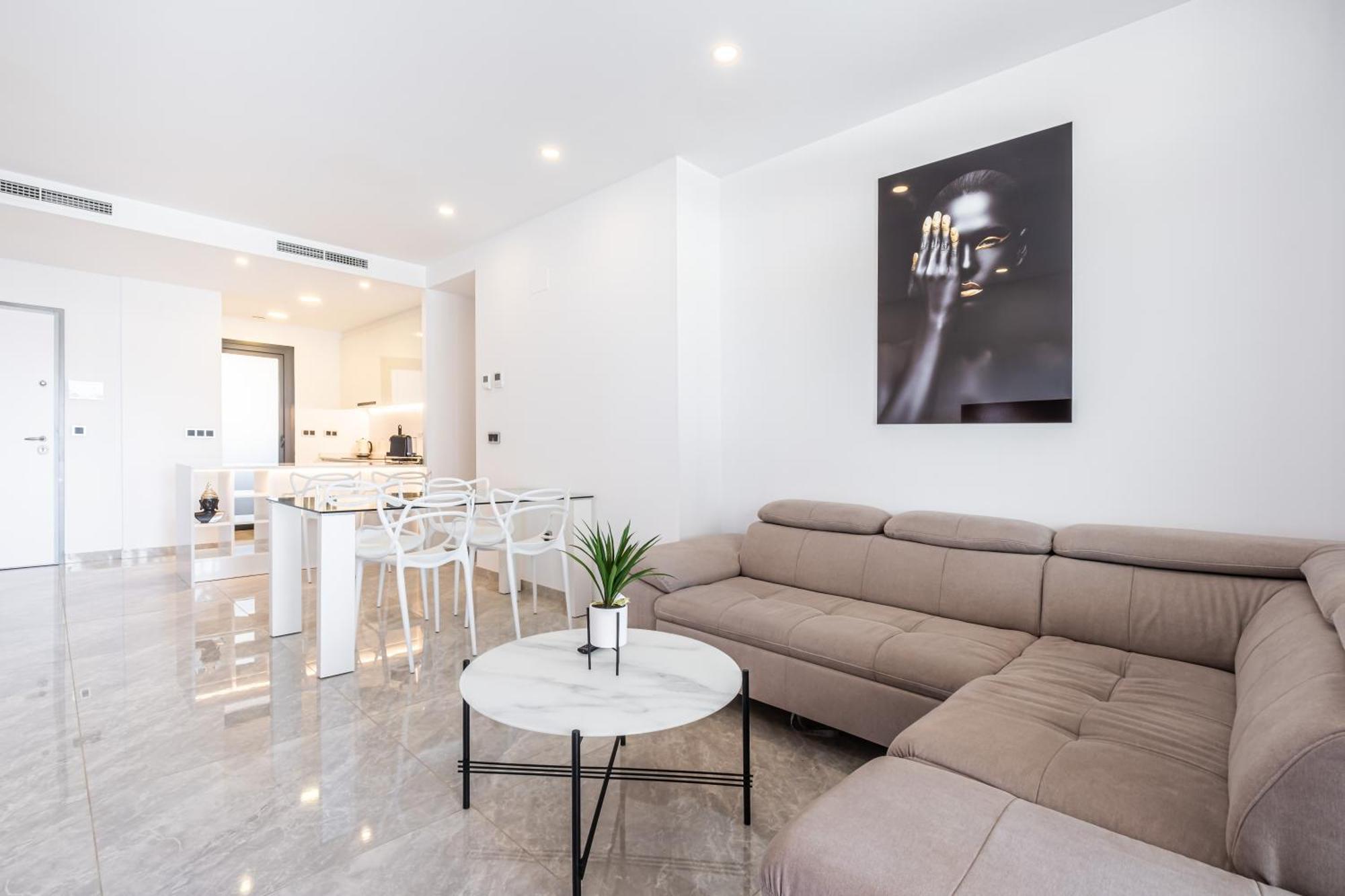 Sunset Waves Siesta Apartment Benidorm Bagian luar foto