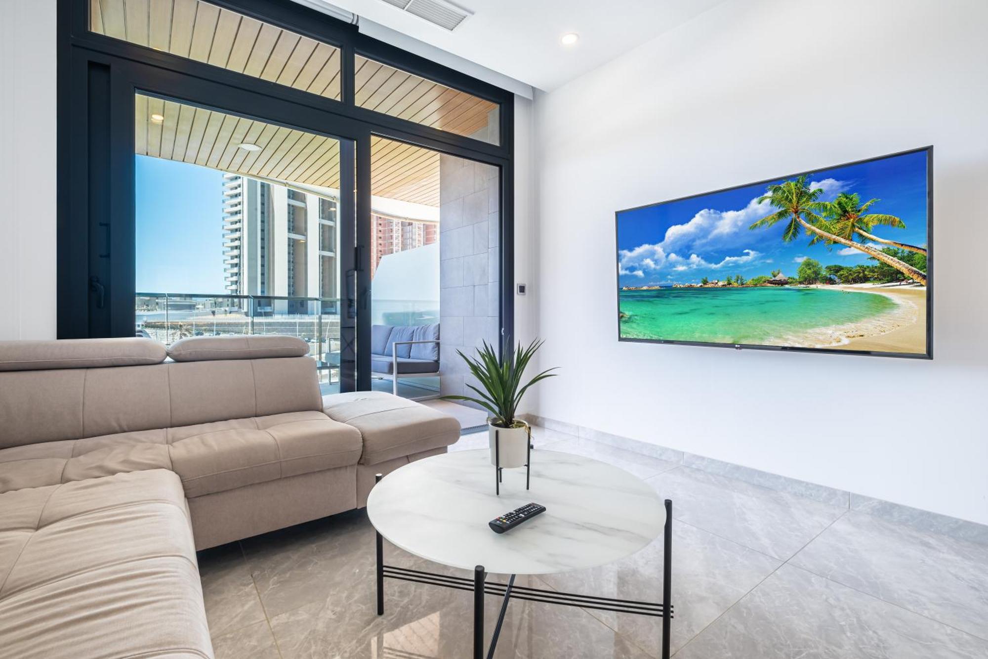 Sunset Waves Siesta Apartment Benidorm Bagian luar foto